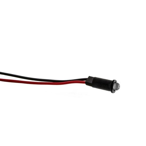 Dialight Led Panel Mount Indicators Redgreen Panel Mount 14In Lead, Pvc Free 558-3101-027F